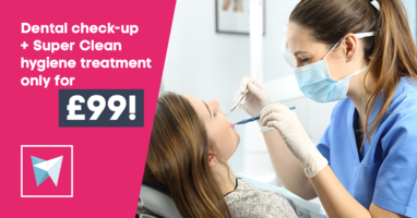 Dental check-up + Super Clean hygiene treatment only for £99