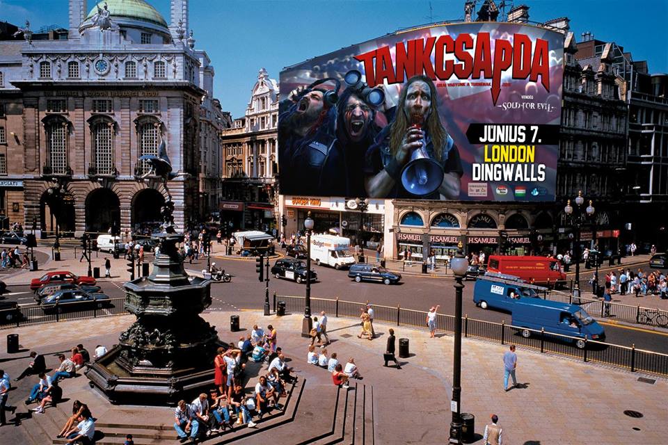 Ismét Tankcsapda Londonba